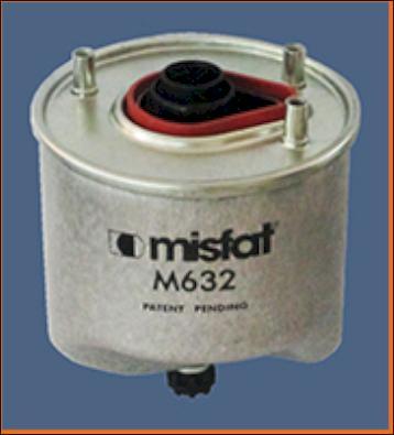 MISFAT M632 - Паливний фільтр autozip.com.ua