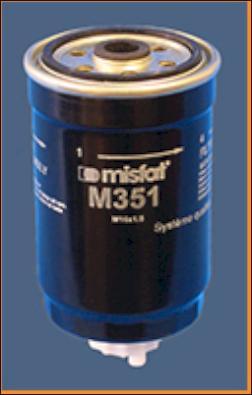 MISFAT M351 - Паливний фільтр autozip.com.ua