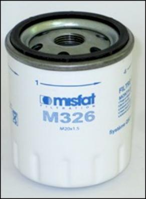 MISFAT M326 - Паливний фільтр autozip.com.ua