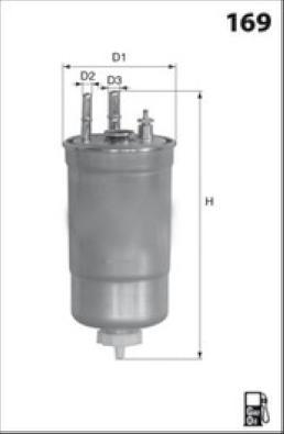 MISFAT M573 - Паливний фільтр autozip.com.ua