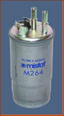 MISFAT M264 - Паливний фільтр autozip.com.ua