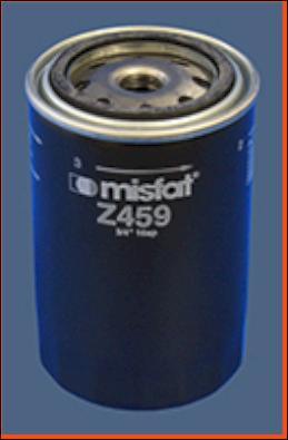 MISFAT Z459 - Масляний фільтр autozip.com.ua