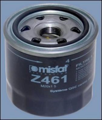 MISFAT Z461 - Масляний фільтр autozip.com.ua