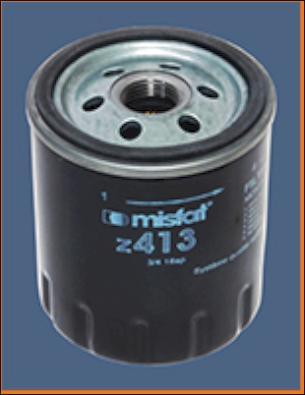MISFAT Z413 - Масляний фільтр autozip.com.ua