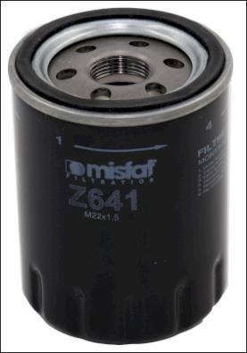 MISFAT Z641 - Масляний фільтр autozip.com.ua