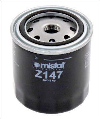 MISFAT Z147 - Масляний фільтр autozip.com.ua