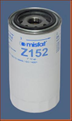 MISFAT Z152 - Масляний фільтр autozip.com.ua