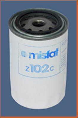 MISFAT Z102C - Масляний фільтр autozip.com.ua