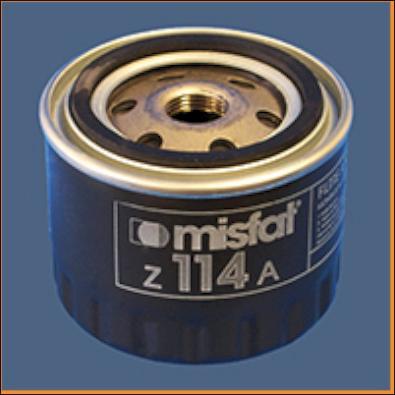 MISFAT Z114A - Масляний фільтр autozip.com.ua