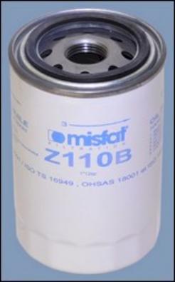 MISFAT Z110B - Масляний фільтр autozip.com.ua