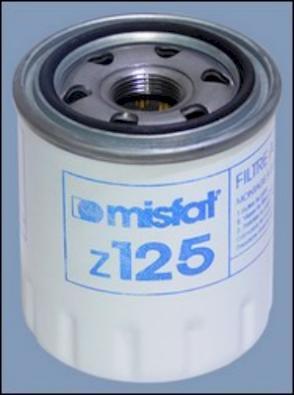 MISFAT Z125 - Масляний фільтр autozip.com.ua