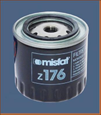 MISFAT Z176 - Масляний фільтр autozip.com.ua