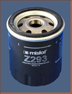 MISFAT Z293 - Масляний фільтр autozip.com.ua