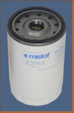MISFAT Z292 - Масляний фільтр autozip.com.ua