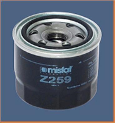 MISFAT Z259 - Масляний фільтр autozip.com.ua