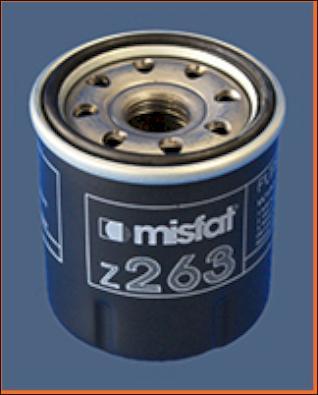 MISFAT Z263 - Масляний фільтр autozip.com.ua