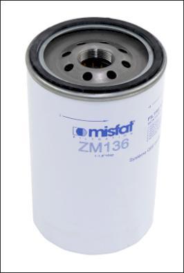 MISFAT ZM136 - Масляний фільтр autozip.com.ua
