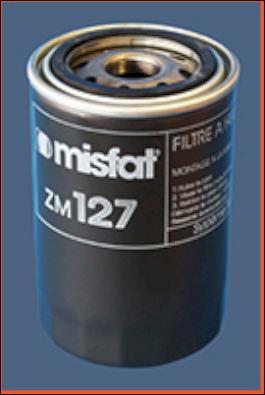 MISFAT ZM127 - Масляний фільтр autozip.com.ua