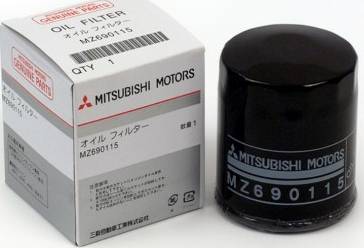 Mitsubishi MZ 690115 - Масляний фільтр autozip.com.ua