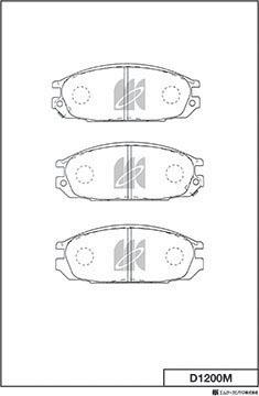 BOSCH 0 986 AB2 143 - Гальмівні колодки, дискові гальма autozip.com.ua