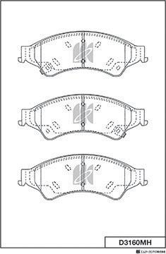 Meyle 025 256 3216 - Гальмівні колодки, дискові гальма autozip.com.ua