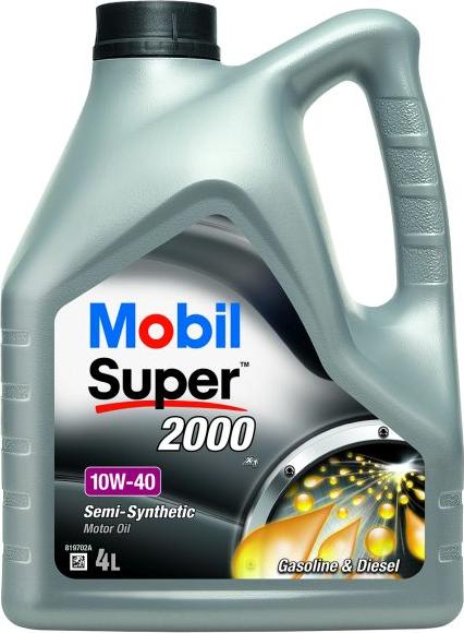 Mobil M-SUP 2000 X1 10W40 4L - Моторна олива autozip.com.ua