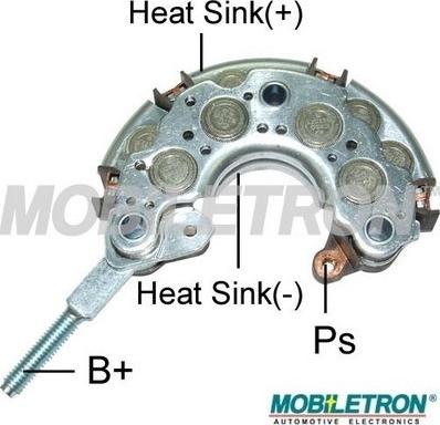 Mobiletron RN-16PL - Випрямляч, генератор autozip.com.ua