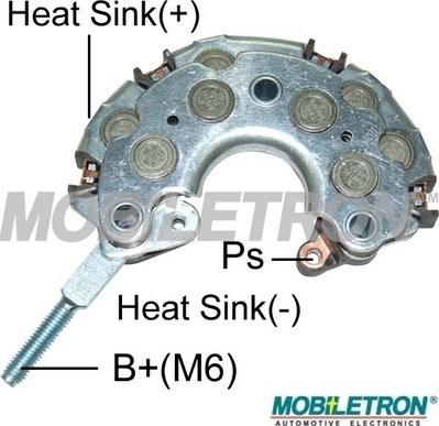 Mobiletron RN-13PL - Випрямляч, генератор autozip.com.ua