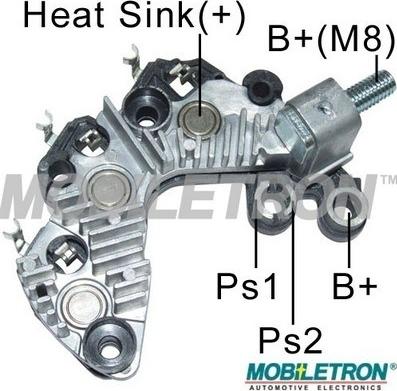 Mobiletron RP-39H - Випрямляч, генератор autozip.com.ua