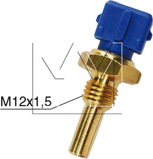 MONARK 090600361 - Датчик, температура охолоджуючої рідини autozip.com.ua