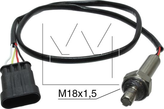 MONARK 090670076 - Лямбда-зонд, датчик кисню autozip.com.ua