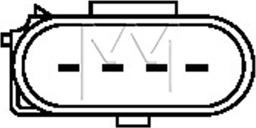 MONARK 090670255 - Лямбда-зонд, датчик кисню autozip.com.ua