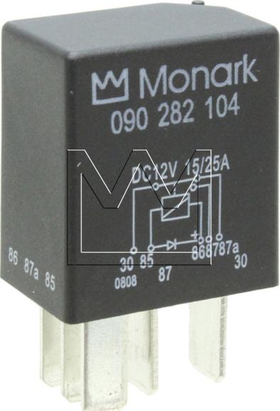 MONARK 090282104 - Переривник покажчиків повороту autozip.com.ua