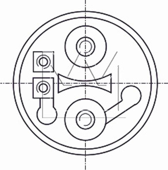 MONARK 083303003 - Тягове реле, стартер autozip.com.ua