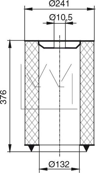 MONARK 030781972 - Повітряний фільтр autozip.com.ua