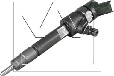 MONARK 037165019 - Форсунка паливна, розпилювач і утримувач autozip.com.ua