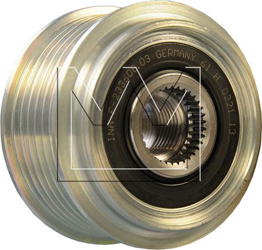 MONARK 288658608 - Ремінний шків, генератор autozip.com.ua