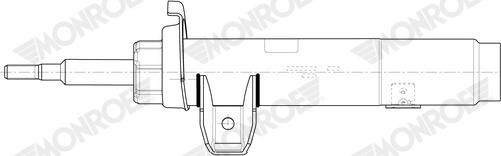 Monroe D0036R - Амортизатор autozip.com.ua