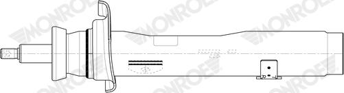 MONROE G8643 - Амортизатор autozip.com.ua