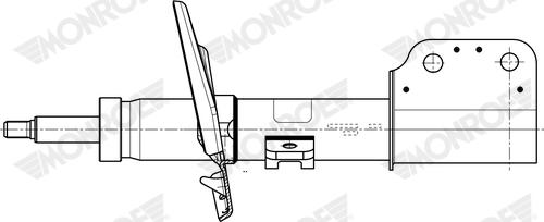 MONROE G8653 - Амортизатор autozip.com.ua