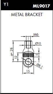 Monroe ML5421 - Газова пружина, капот autozip.com.ua