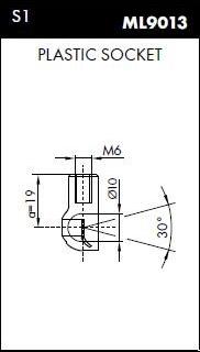 Monroe ML5643 - Газова пружина, капот autozip.com.ua