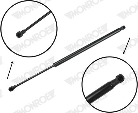 MONROE ML6565 - Газова пружина, кришка багажник autozip.com.ua