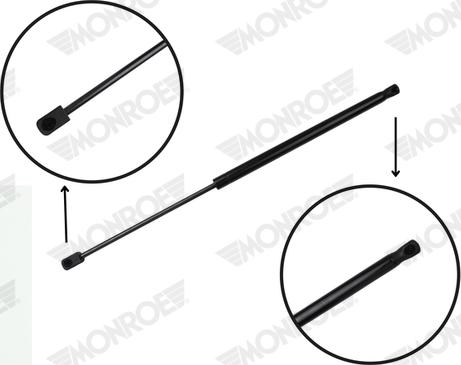 MONROE ML6601 - Газова пружина, кришка багажник autozip.com.ua