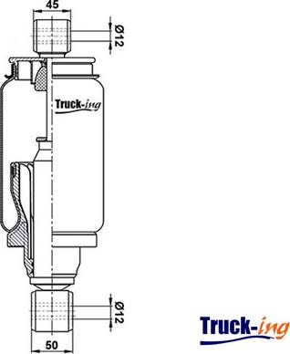 Montcada 0194276 - Гаситель, кріплення кабіни autozip.com.ua