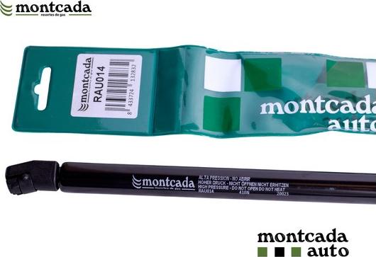 Montcada RAU014 - Газова пружина, кришка багажник autozip.com.ua