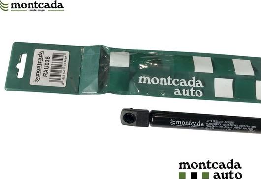 Montcada RAU035 - Газова пружина, капот autozip.com.ua