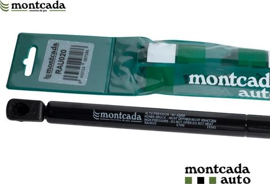 Montcada RAU020 - Газова пружина, кришка багажник autozip.com.ua