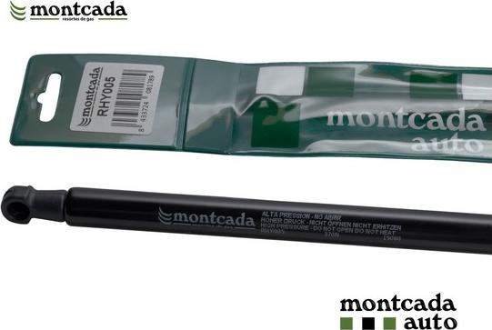 Montcada RHY005 - Газова пружина, кришка багажник autozip.com.ua