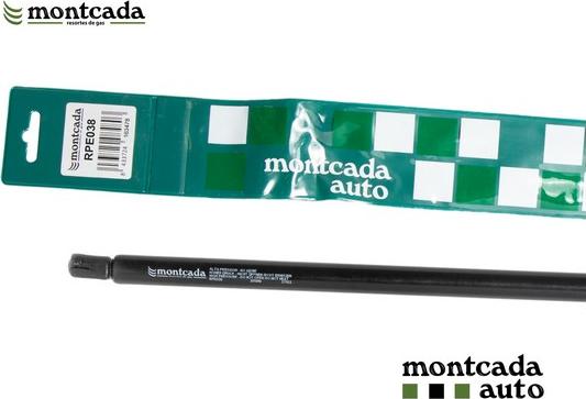 Montcada RPE038 - Газова пружина, кришка багажник autozip.com.ua